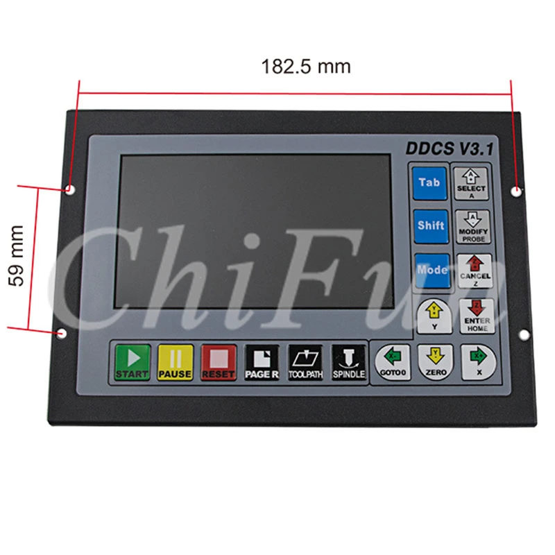 

Freeshipping DDCSV3.1 3/4 Axis 500Khz CNC Motion Controller Offline Operate 1GB Internal G code Support USB Flash Disk