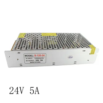 

Funssor 3D printer accessories printer power supply 24V5A self cooled switch power supply