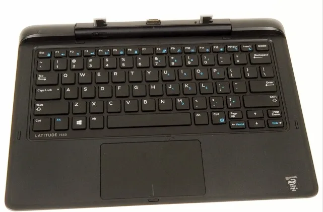 

MAORONG TRADING K14A Original Keyboard Base Docking Station for Dell Latitude 13 7000 7350 Black