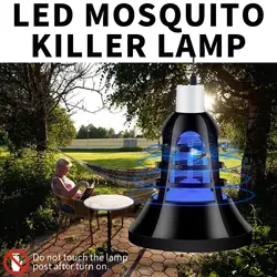 USB убийца насекомых лампы 5 V с сеткой от комаров убийца лампы светодиодный ловушка для насекомых Zapper свет E27 220 V Электронный анти Moustique