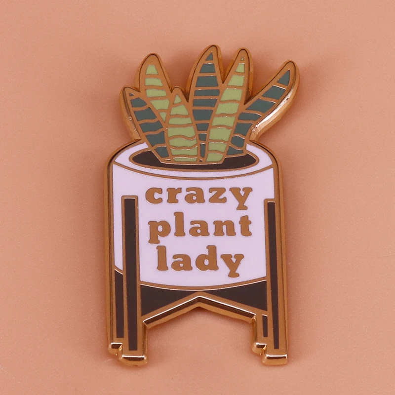 

Plant Mom Vegan Gardening Gardener Lapel Pin Gifts for Her Enamel pin