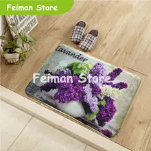 Американский винтажный цветочный дверной коврик мягкий толстый пол ковер для гостиной спальни декоративный коврик водопоглощающий нескользящий ковер