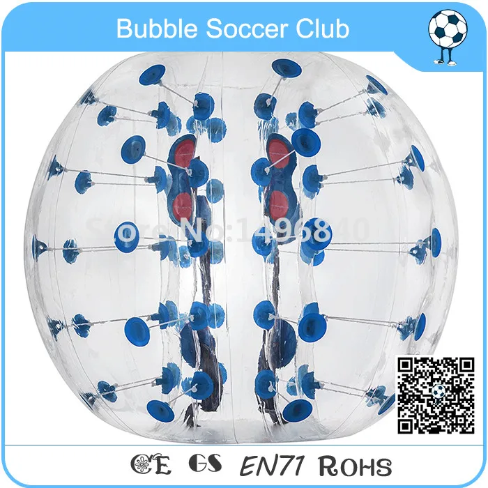 Бесплатная доставка 1.5 м Размеры Бурлящий шарик/ПВХ Надувные пузырь Футбол/надувные бампер Средства ухода за кожей мяч для командных игр