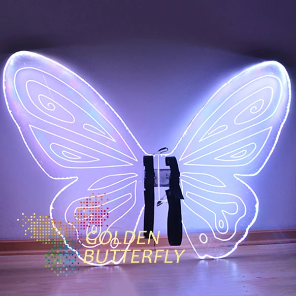 LED Wings 10 видов стилей Женский женский с крыльями ангела светящиеся 2017 популярные