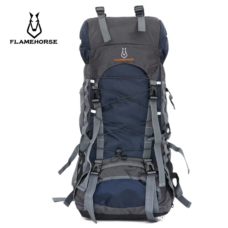 

Travel backpack Men 60L Hiking bags Weekend Pack Duffle Men travelling large bag Water proof long Holidays Bag Trip Journey bags
