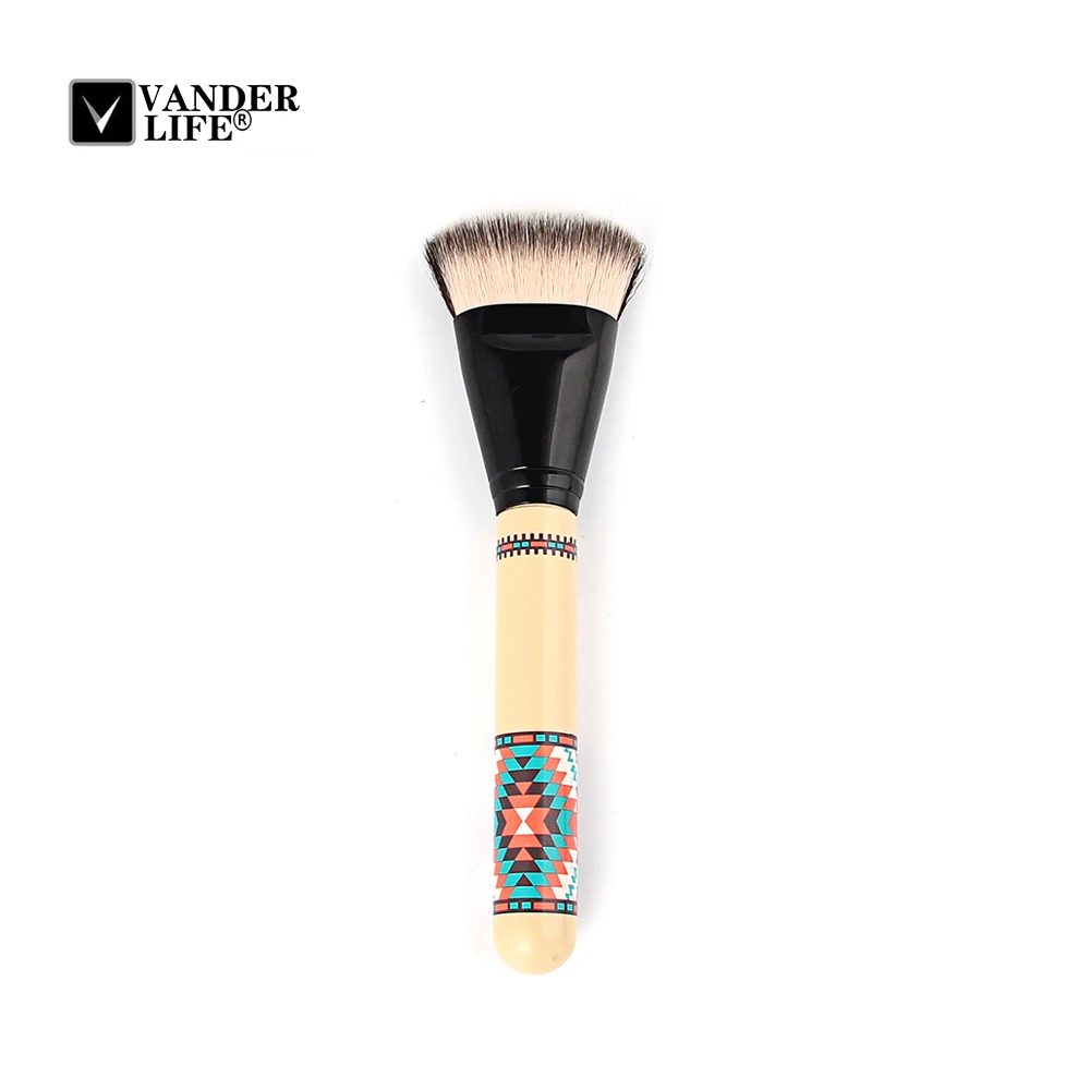 2017 New Arrival Double Sided Foundation Brush Flat Cream Makeup Brushes Professional Cosmetic