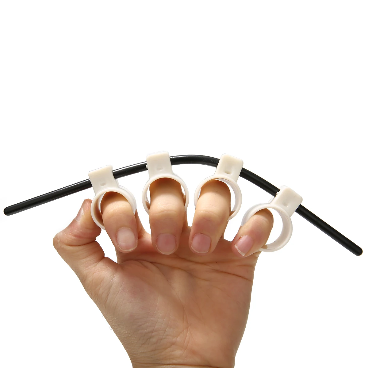 1pcs Electric Acoustic Guitar Finger Expansion Sleeve Finger Force Ukulele Piano Span Practice For Guitar Beginner