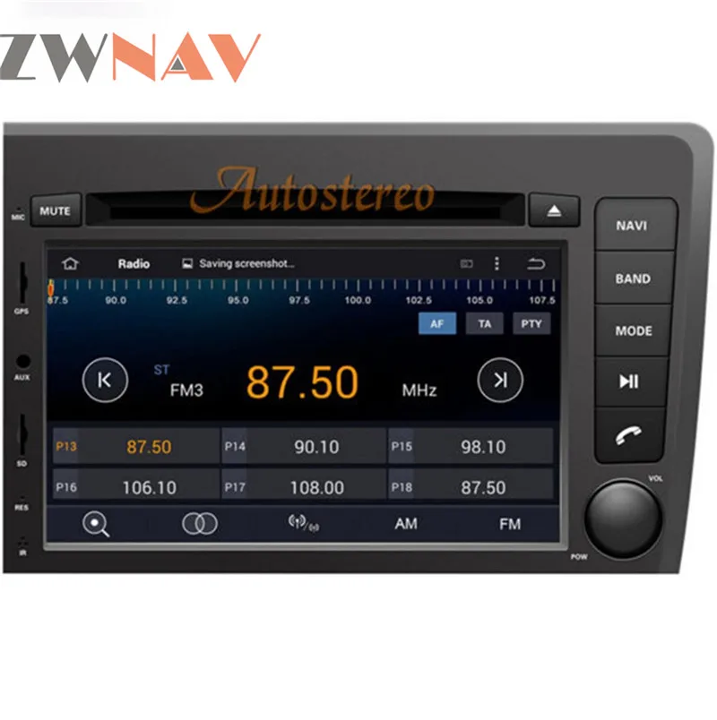 Cheap ZWNAV Android 9.0 Car DVD Player For VOLVO S60 V70 XC70 2000-2004 Auto GPS Navigation Radio Head Unit BIG Screen 19