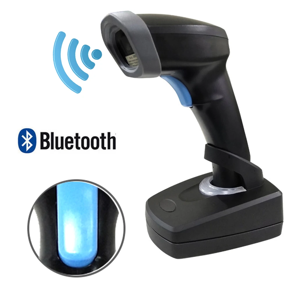Ручной проводной сканер штрих кода Bluetooth 1D/2D QR считыватель кодов|Сканеры| |