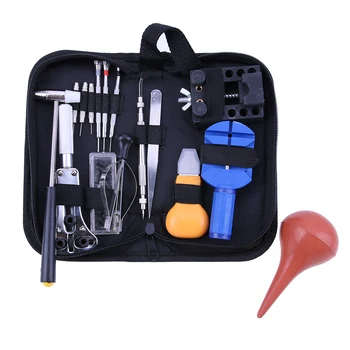 

16Pcs/Set Watchmaker Watch Link Pin Needle Remover Case Opener Repair Tool Set Tweezers Dual-head Spring Bars Watch Tools