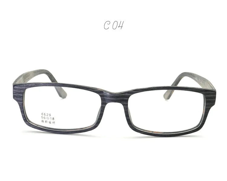 YOOAKE Винтаж Имитация древесины зерна Eeyglasses рамки для женщин мужчин ретро квадратные очки рамки высокое качество прозрачные линзы очки