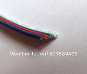 

4 pins / Wires RGB For 3528 5050 LED Strip Extension cord Connector Cable 10meter / 32.8ft New