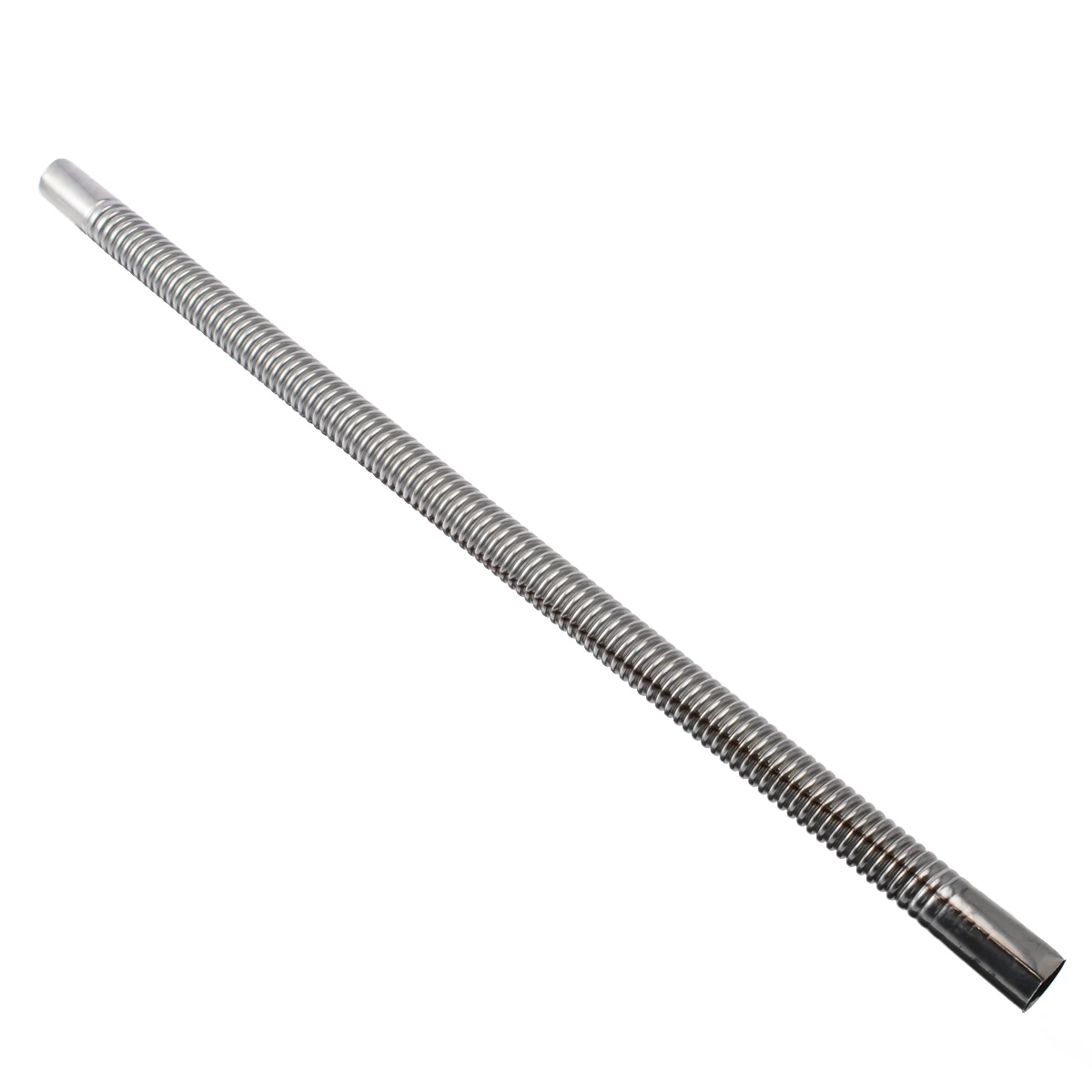 1pc 60cm 2.5cm Stainless Steel Exhaust Pipe For Car Parking Air Heater Tank D-iesels Gas Vent Hose Accessories