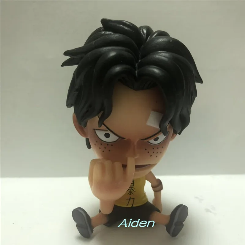 4 &quotАниме одна деталь Portgas D Ace сухой нос Whitebeard Пираты ПВХ фигурку Коллекционная