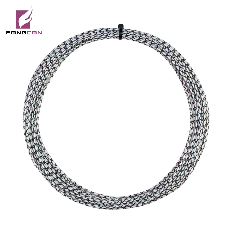

1 pc FANGCAN 1.2mm diameter Polyester Squash String with Cross Color Grade A Durable Racket String best selling