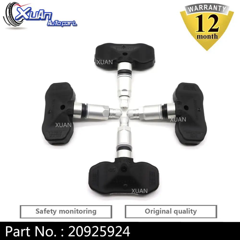 Датчик давления в шинах XUAN датчик TPMS 10394110 для Понтиака торрента GMC Chevrolet CADILLAC SRX XTS