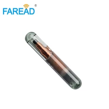 X20pcs LF RFID стеклянные бирки 2,12x12 мм микрочип 125 кГц UID/ID64/Манчестера/уникальный/64 бит имплантаты транспондер для контроля доступа