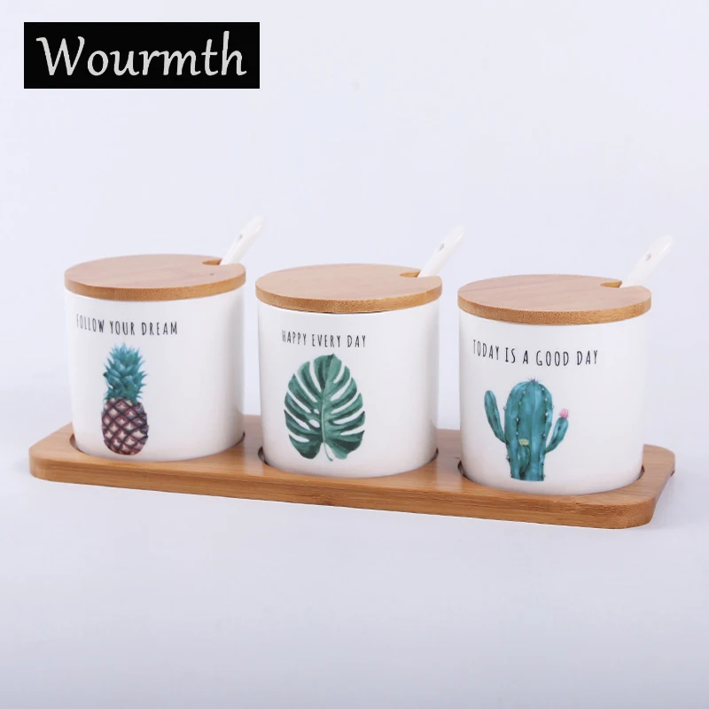 Wourmth нордическое зеленое растение приправа банка 300 мл креативные специи и перец шейкеры приправа коробка набор бытовой контейнер для припр... Wourmth нордическое зеленое растение приправа банка 300 мл креативные специи и перец шейкеры приправа коробка набор бытовой контейнер для припр...