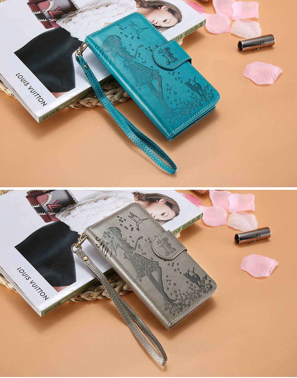 leather stand wallet case for iPhone 6 6s 7 7 Plus 5s SE Case (12)