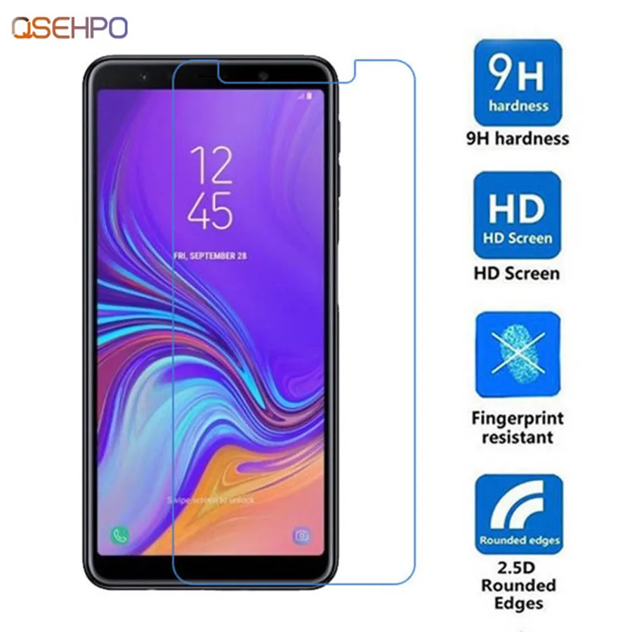 

9H Tempered Protective Glass For Samsung Galaxy A3 A5 A7 A8 J3 J5 J7 2015 2016 2017 Screen Protector on A6 A8+ J6 Plus 2018 Film