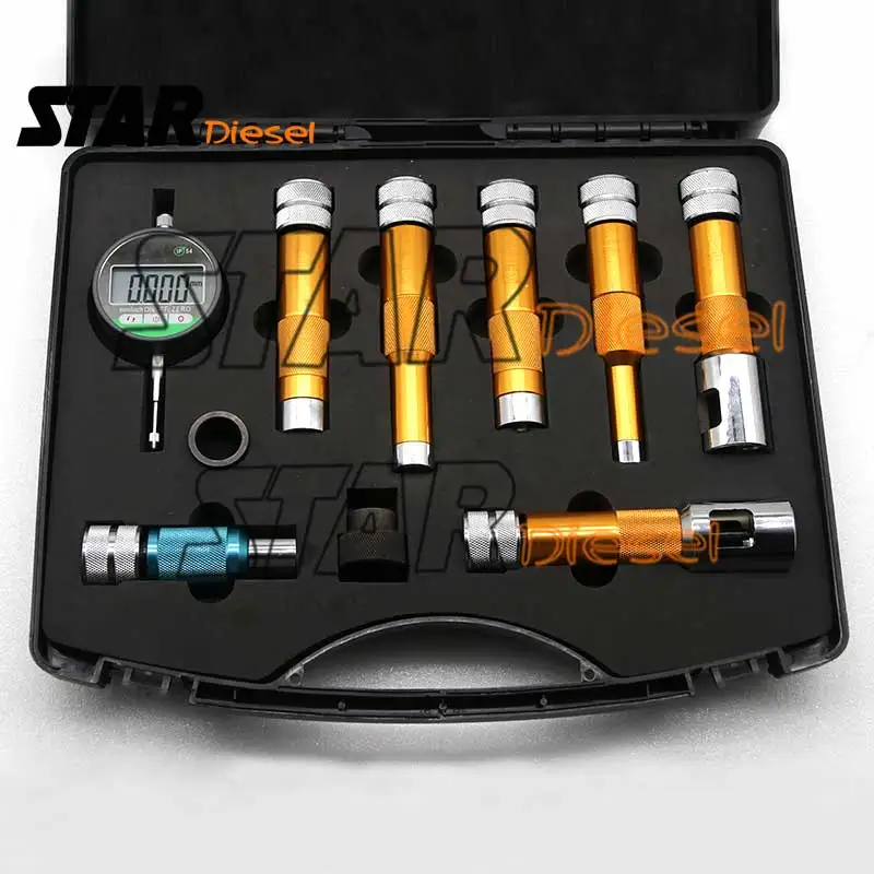 US $140.91 High Precise Common Rail Injector Value Lift Indicater Metering Measuring Tools Kits Disambly Assembly Dismantling Repair Kits