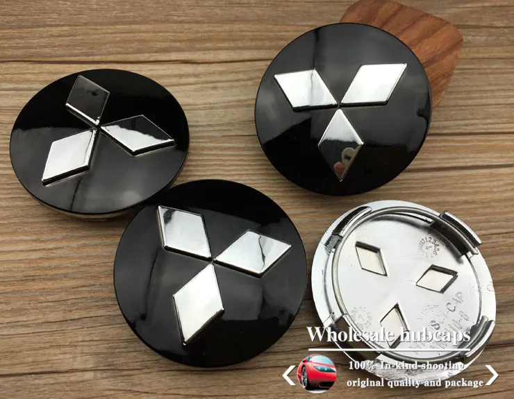 best Quality] 4pcs Mitsubishi 60mm Center Wheel Hub Caps 59mm