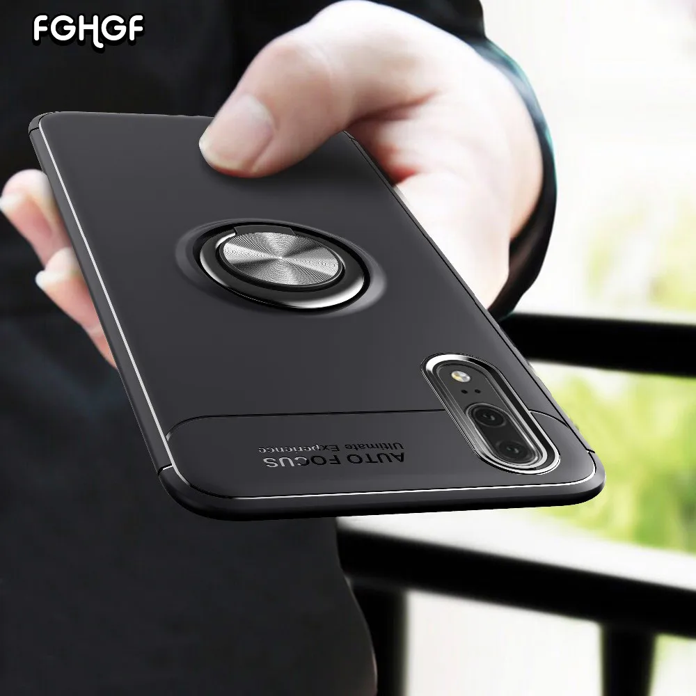 FGHGF Soft Silicone Cases For Huawei P20 P10 lite Plus Case Cover P9 P8 2017 GR3 Nova 3E Shell Coque |
