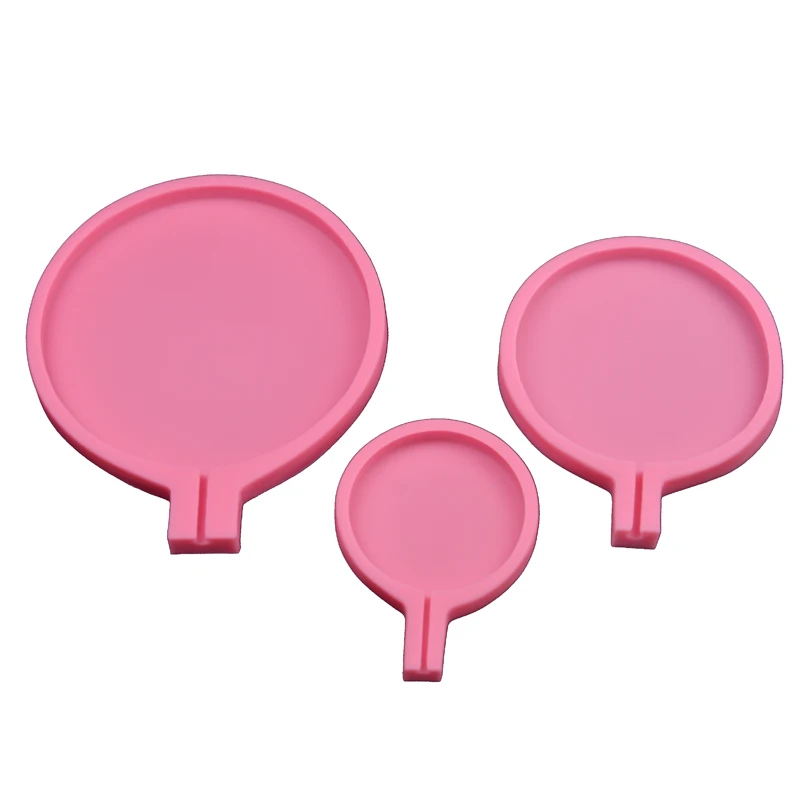 

Free shipping Lollipop cooking tools fondant mini cake mold six Silicone Mould Case Bakeware Maker Mold