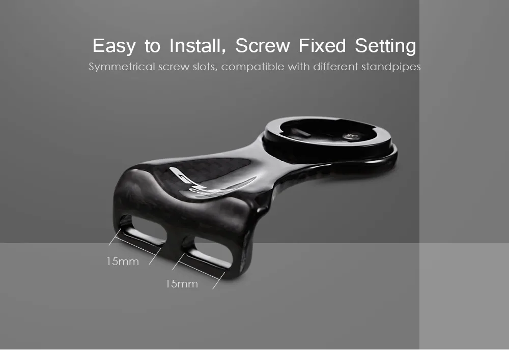 GUB 693 Carbon Fiber Bike Computer Mount Bicycle Handle
