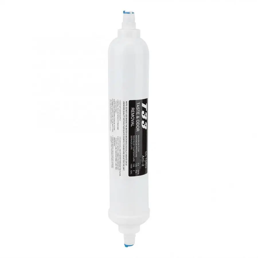 Water Purifier Filter Small T33 Activated Carbon Filter Replacement Water Filtration System Water Purifier Filter Small T33 Activated Carbon Filter Replacement Water Filtration System