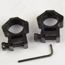 Реальные прямые продажи Пикатинни рельсовый прицел 1 дюймов 25,4 мм диаметры кольцо для Пикатинни Вивер рейку База M1228