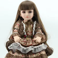 45 см высококачественные силиконовые детские куклы/Детские SD/BJD эмуляция красивая принцесса для девочек подарок принцессы