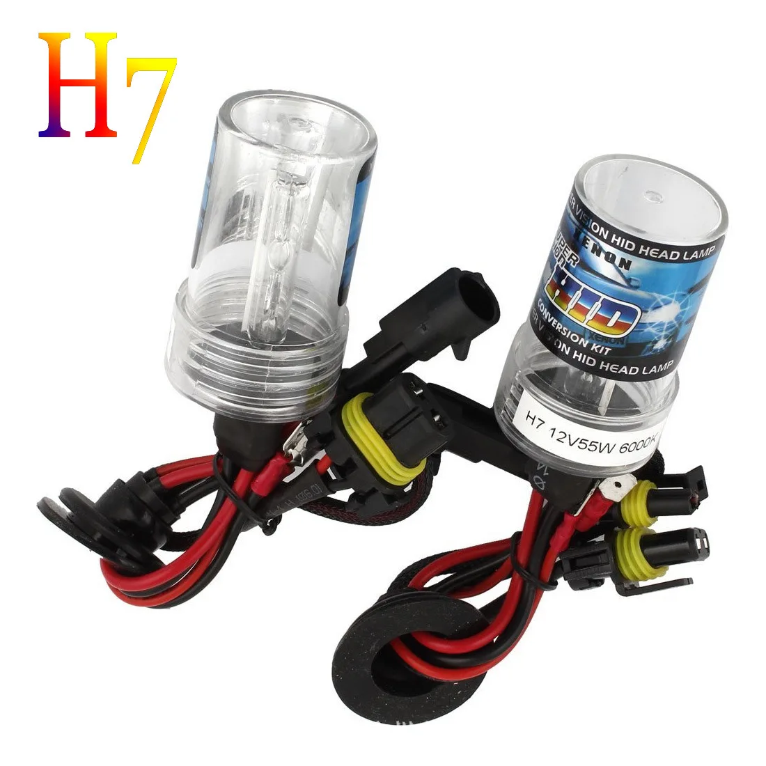75W H7 car HID xenon lamp light Dual Light 75W H7 Xenon Tail Fog Turn