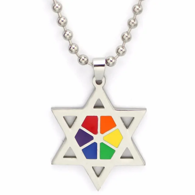 Tranny commercial Gay pride necklaces