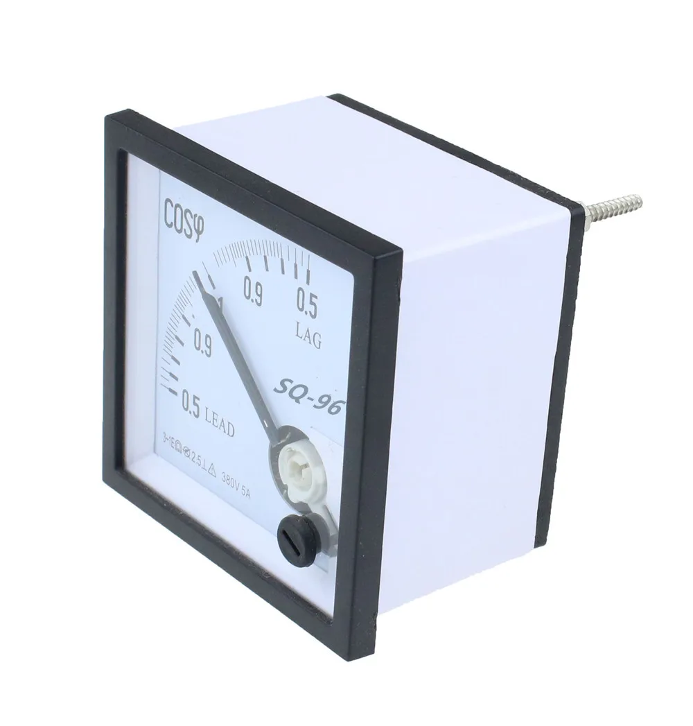 CP 96 SQ CZ COS φ 0 5 1 380V 5A указатель Мощность измеритель коэффициента