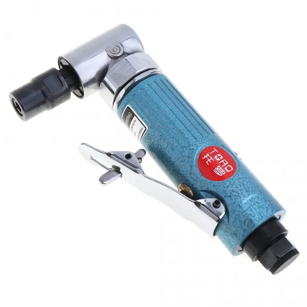 TORO 1/4 inch Collet Pneumatic Engraving Polished Machine with 90 Degree Curved Head and Push Switch for Woodworking TORO 1/4 inch Collet Pneumatic Engraving Polished Machine with 90 Degree Curved Head and Push Switch for Woodworking
