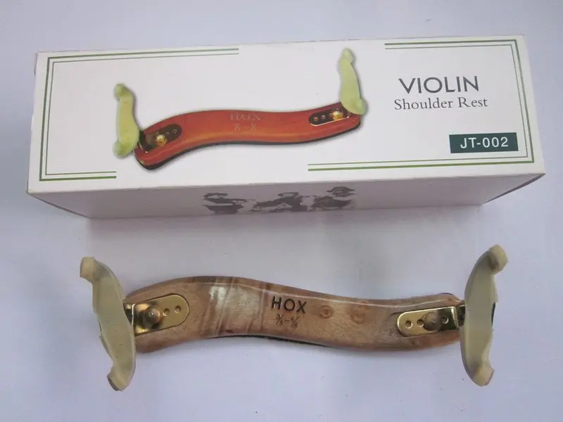 

Delux Flamed WOOD 3/4 4/4 violin SHOULDER REST
