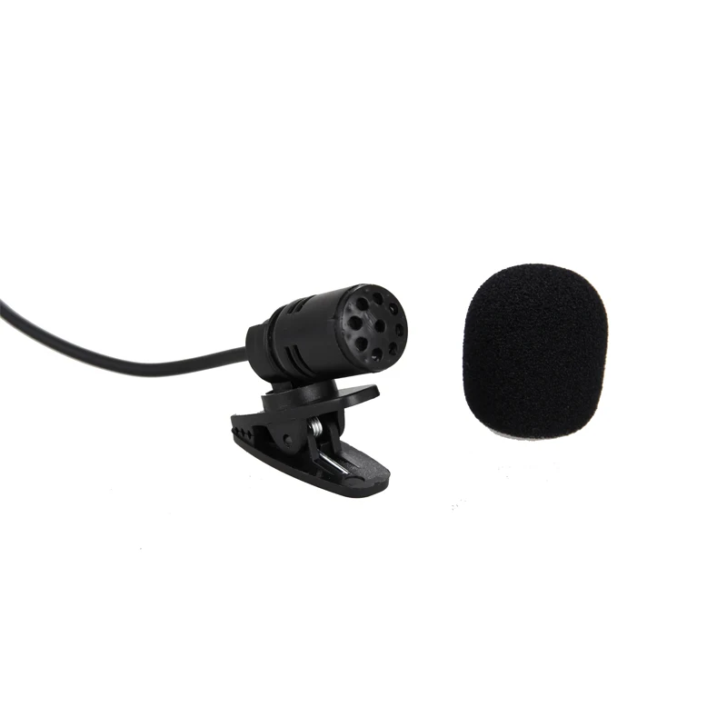 HANGRUI 3.5mm Wired Lapel microphone Studio lavalier condenser Microphones yaka mikrofonu for Smartphone Laptop micro cravate (3)