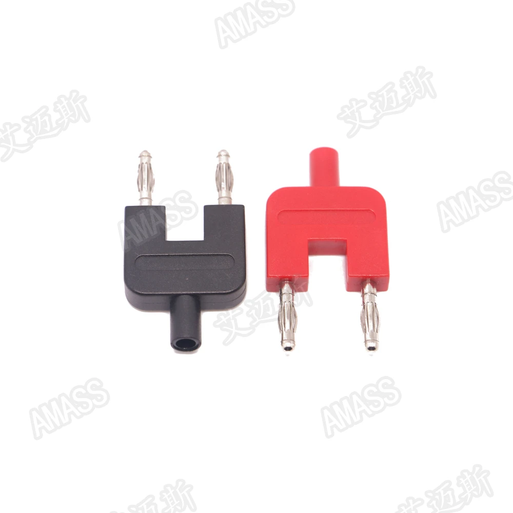 

Amass Short-circuit plug 19mm pitch 2*4mm male banana plug To Female