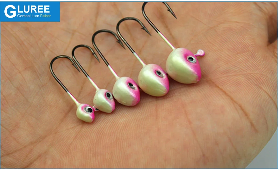 GLUREE-10Pcs-0.512345g-FishHooks-Mini-Lead-Head-Jig-Fishing-Hook-Pink-High-Carbon-Steel-Carp-Fishing-Tackle-Accessories_07