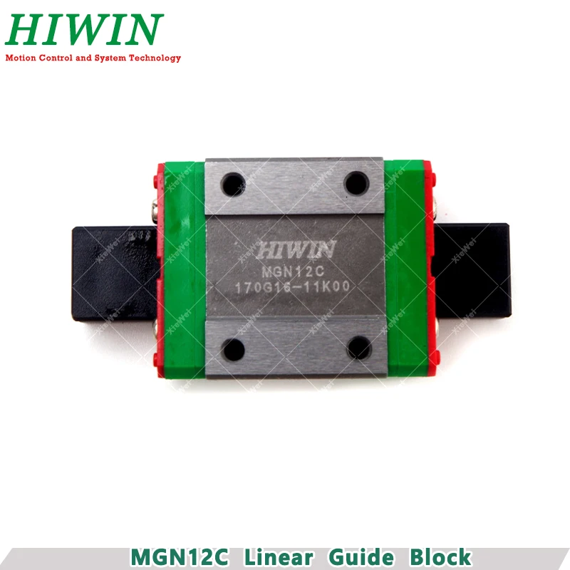 

HIWIN MGN12C Linear Guides MGN linear Bearings fit MGNR12 linear guide rails for CNC kits