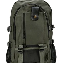 Мужской военный винтажный холщовый рюкзак, походная Сумка для кемпинга, армейский зеленый