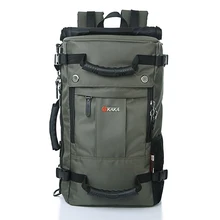 Diseñador de la marca de Los Hombres Mochila de Mensajero Del Bolso de Hombro Ocasional Ordenador Portátil Mochila Funcional Mujeres Viajan Bolso Versátil Durable