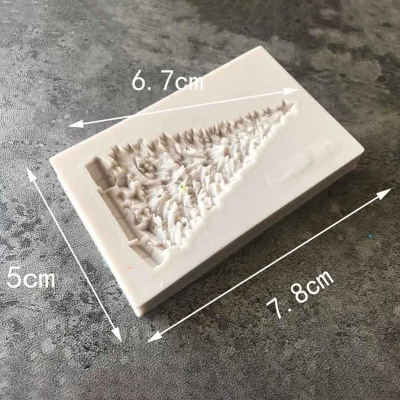 Новинка 1 шт. Рождественская елка, силиконовая форма для помадки, форма для торта, декоративное устройство для шоколада