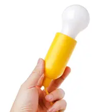 Портативный Красочный светодиодный шнур лампа Открытый Сад Кемпинг подвесной светильник