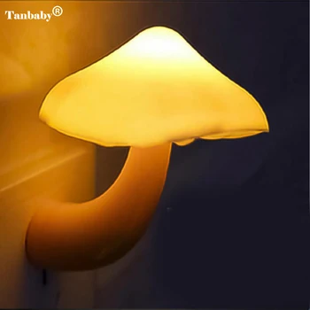 

Mini Light Sensor LED Night lamp Cute Cartoon Shape energy saving Children nightlight Gift for Kids baby Bedroom