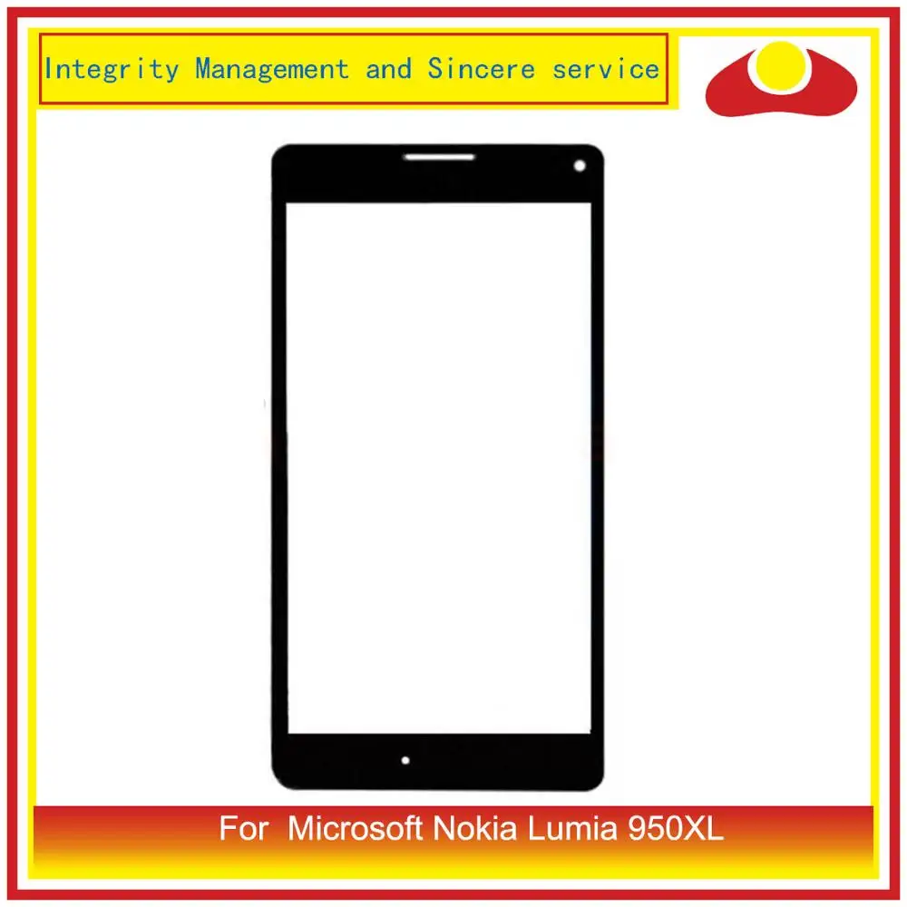 Оригинальный Для microsoft Nokia Lumia 950XL сенсорный экран дигитайзер панель передняя