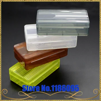 

4Pcs / lot 2X18650 Battery Holder Case 18650 Battery Storage Box with Hook Holder Battery storage box