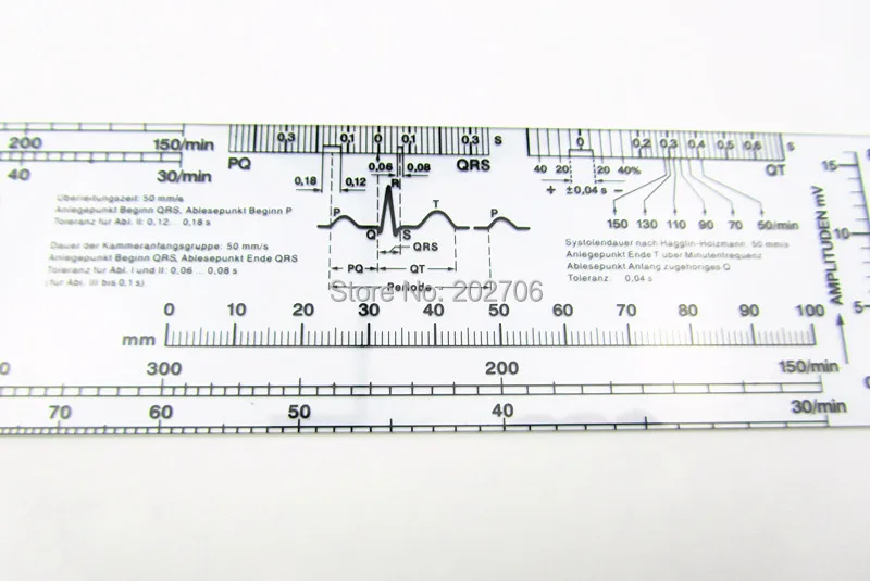 200 мм 8 дюймов ЭКГ линейка ЭКГ Гониометр товары дешевая цена! 20 шт./лот