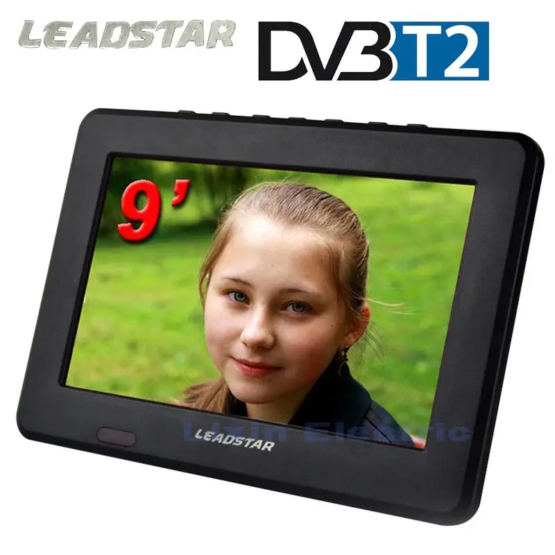 2017 DVB T2 DVB T Televisions 9inch TFT LCD Color DVB T2 font b Portable b